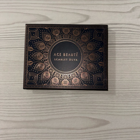 Ace Beaute Other - Ace Beauté Scarlet Dusk Eyeshadow Palette - Navy & Rose Gold